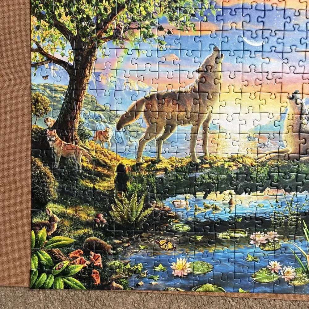 Ravensburger Great Outdoors Puzzle Series Wolf Harmony 300 Piece Jigsaw Puzzle